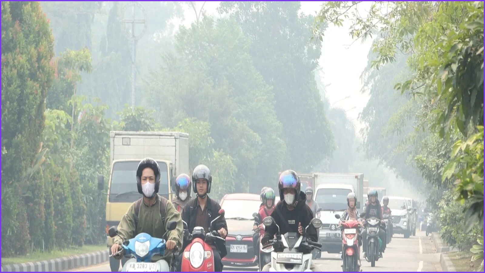 Indonesia Warns of Prosecution as Wildfire Haze Blankets Borneo