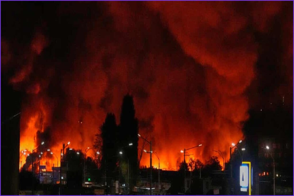 Kyiv Under Missile Attack After Ukraine Strikes Russian Rocket Facility