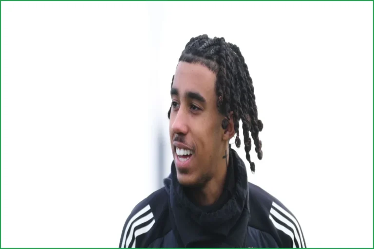Leny Yoro Jokes About Manchester United Teammate Ayden Heaven