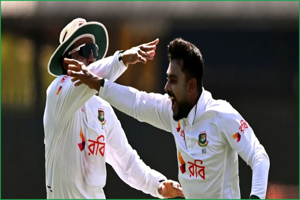 Mehidy Hasan Miraz Leads Bangladesh Toward Historic Victory