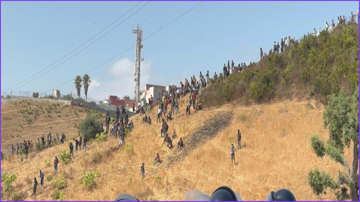 Moroccan Forces Detain Migrants Attempting to Enter Ceuta