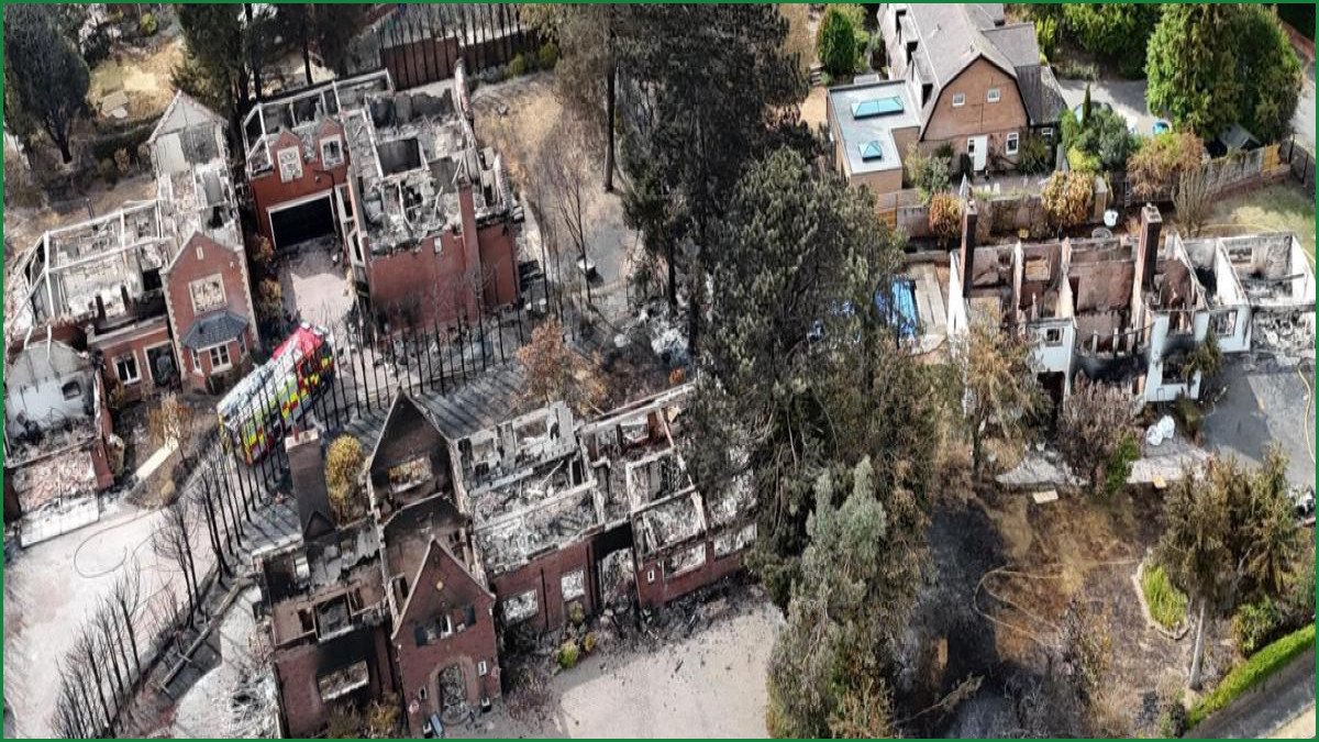 National Alert Issued After Wildfires Destroy 19 Stourbridge Homes