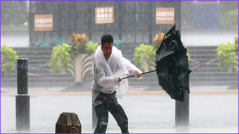 Over 1 million evacuated as Typhoon Dolphin hits