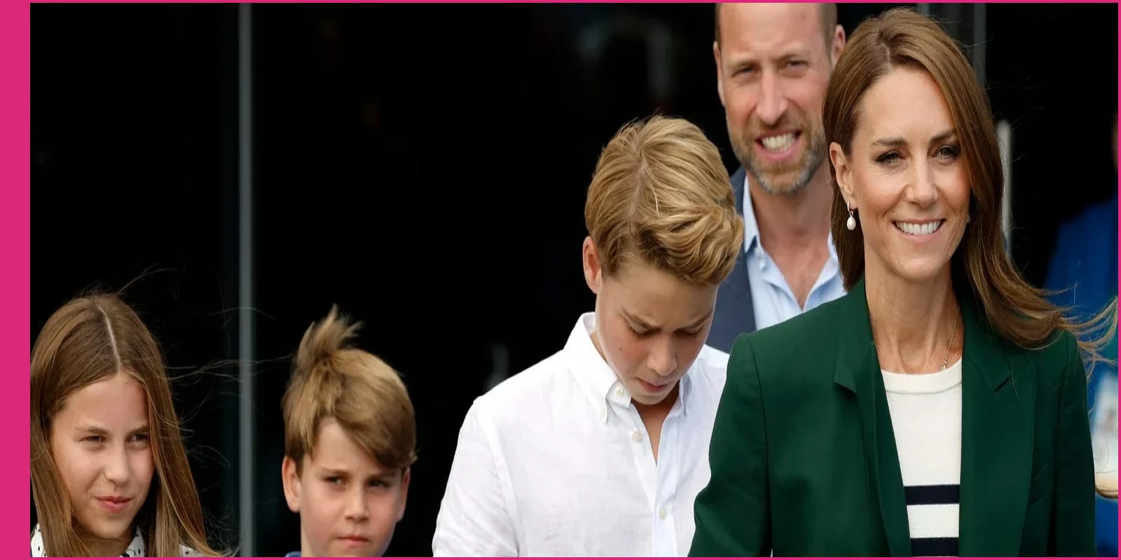 Prince William and Princess Kate Attend Commonwealth Games With Children