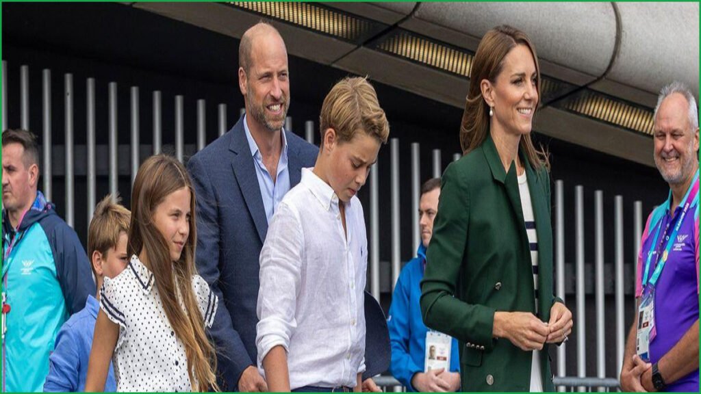 Prince and Princess of Wales Visit Glasgow Commonwealth Games