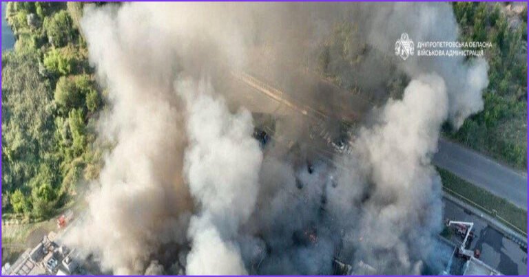 Russian Drone Strike Kills 15 at Kryvyi Rih Shopping Mall
