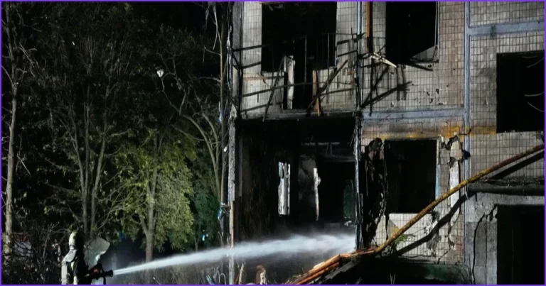 Russian Missile Attack on Kyiv Kills Four Civilians
