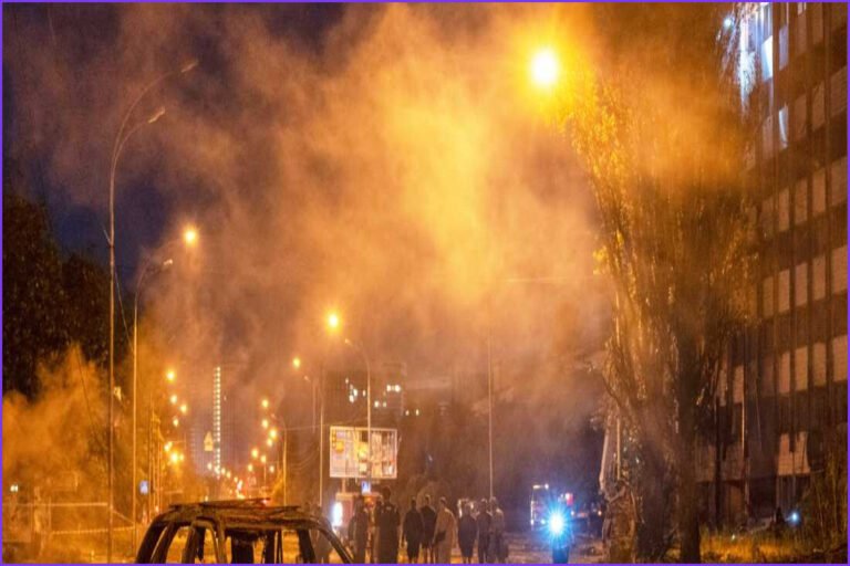 Russian Missile Attack on Kyiv Kills Nine People