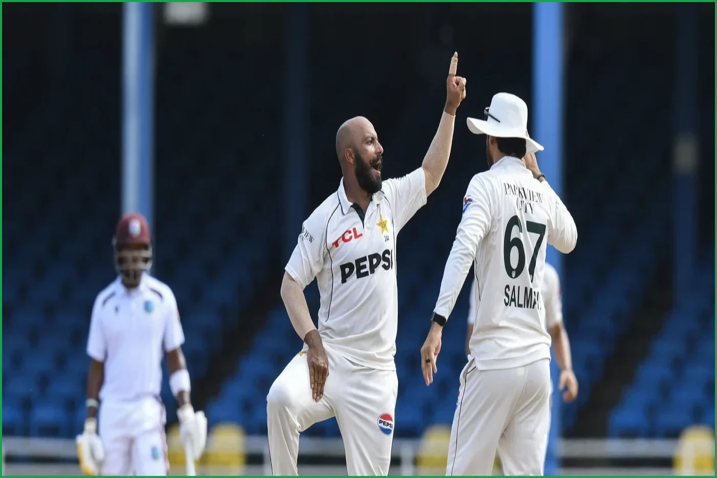 Shafique and Babar Azam Put Pakistan in Control