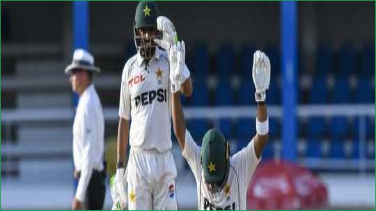 Shafique and Babar Power Pakistan Past West Indies