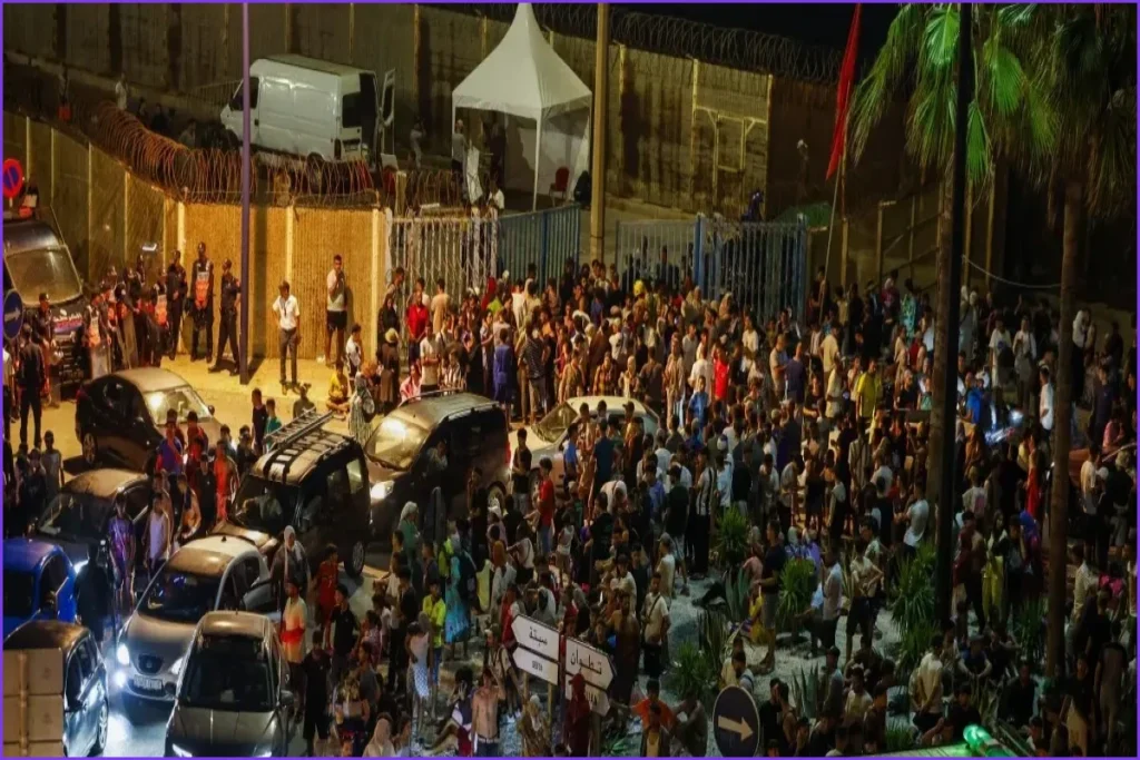 Spanish Prime Minister Visits Ceuta Following Mass Migrant Crossing