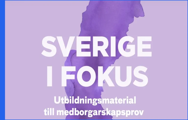 Sweden Launches New Citizenship Test With Official Study Guide