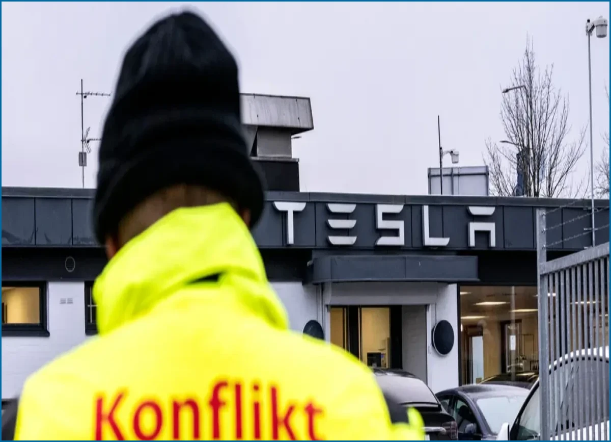 Tesla Mechanics in Sweden Renew Strike Action