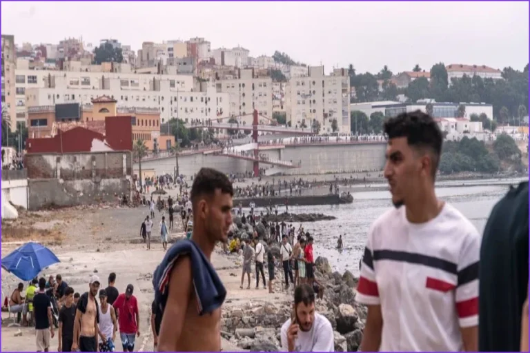Thousands of Moroccans Attempt Mass Crossing into Spanish Ceuta