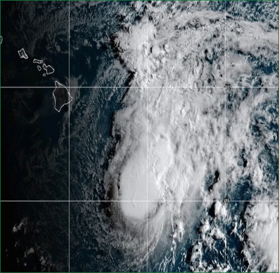 Tropical Storm Moke Approaches Hawaii Following Hurricane Lala Damage