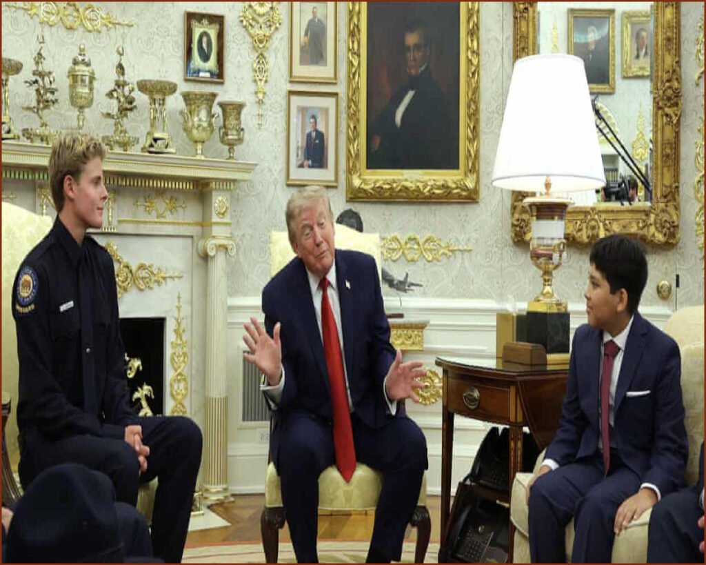 Trump Hosts California Lifeguard Who Rescued 10-Year-Old Boy