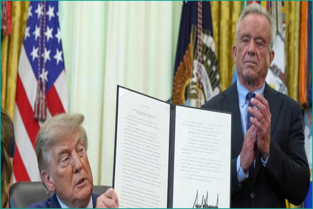 Trump Signs Executive Order to Change Childhood Vaccine Schedule