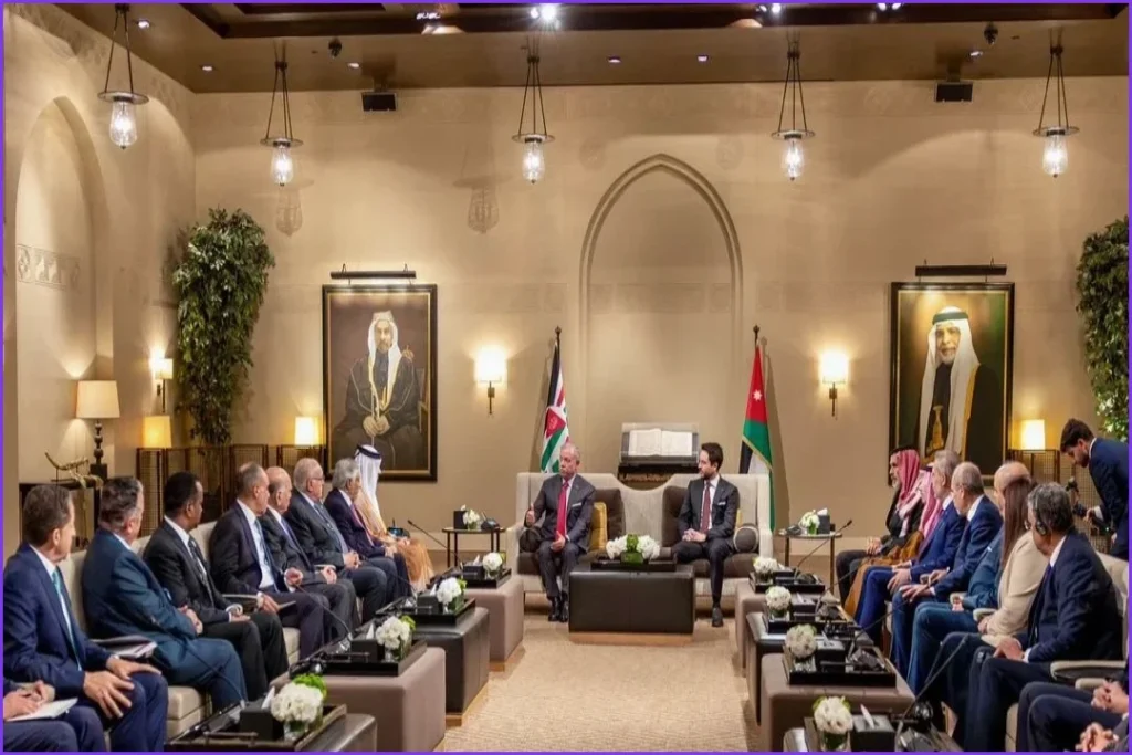 Turkish Foreign Minister Fidan Meets Jordan’s King Abdullah II