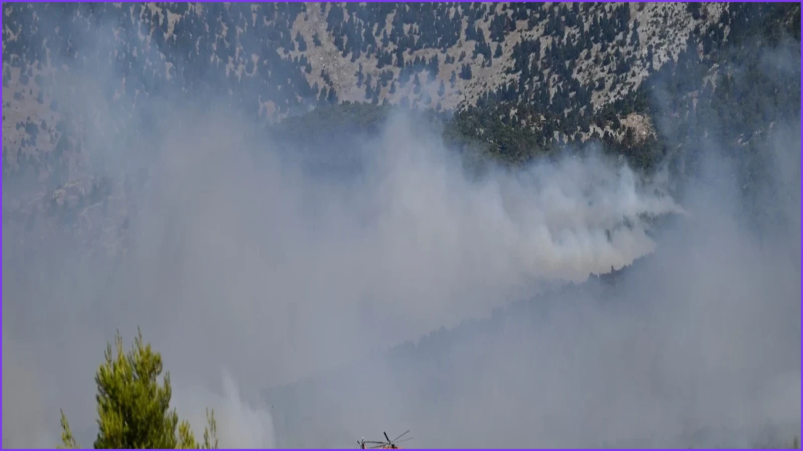 Two Dead After Firefighting Helicopters Collide Near Athens