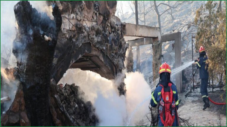 Two Dead and Hundreds Evacuated Following Salamina Island Wildfires
