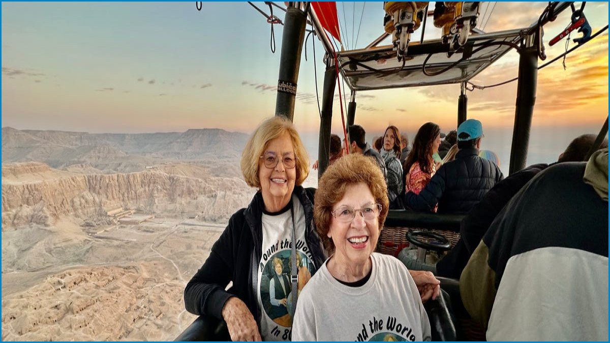 Two Octogenarians Travel the World Together in Their 80s
