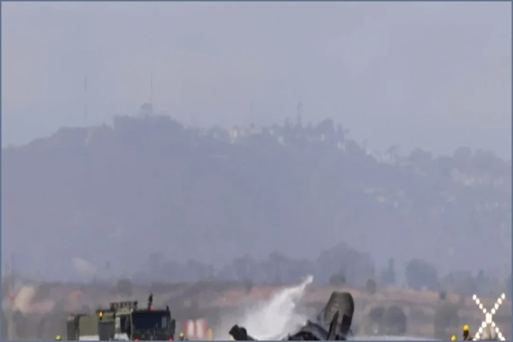 US Marine Corps F-35 Fighter Jet Crashes Near San Diego