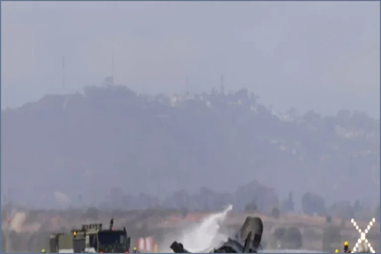 US Marine Corps F-35 Fighter Jet Crashes Near San Diego