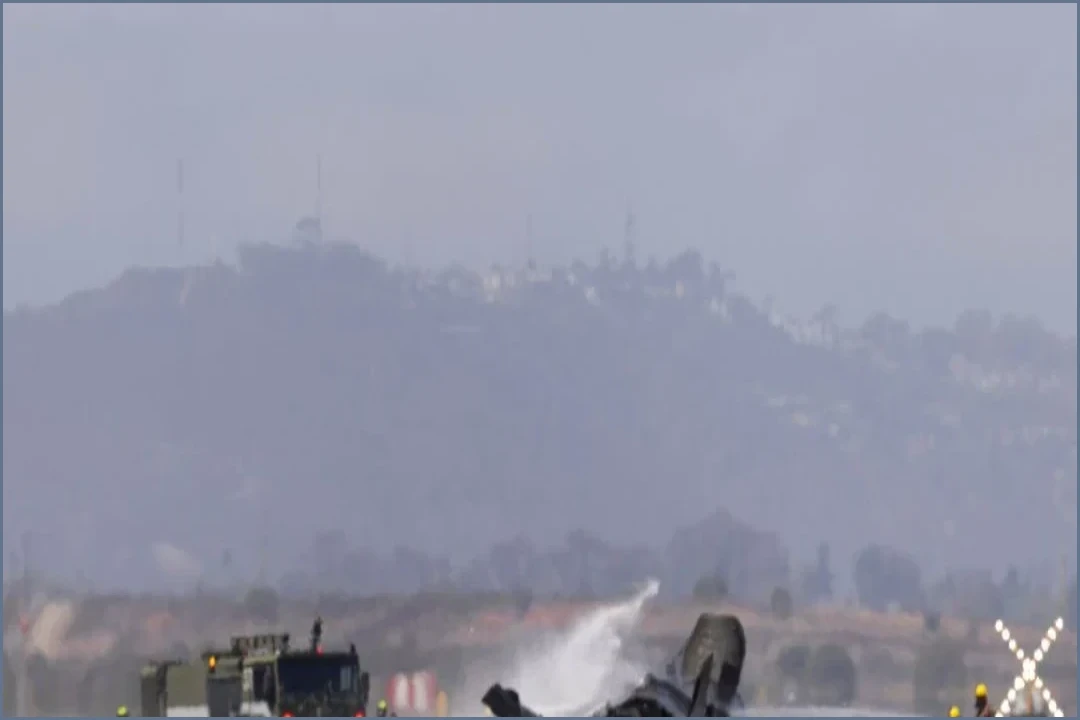 US Marine Corps F-35 Fighter Jet Crashes Near San Diego