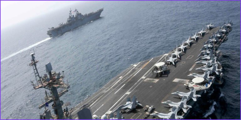 USS Abraham Lincoln Crew Faces Strain From 2,100-Mile Resupply Route