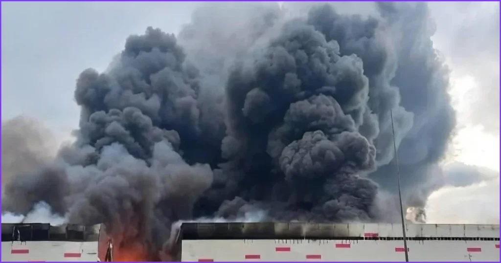 Ukrainian Drone Strike on Russian Warehouses Kills Five People