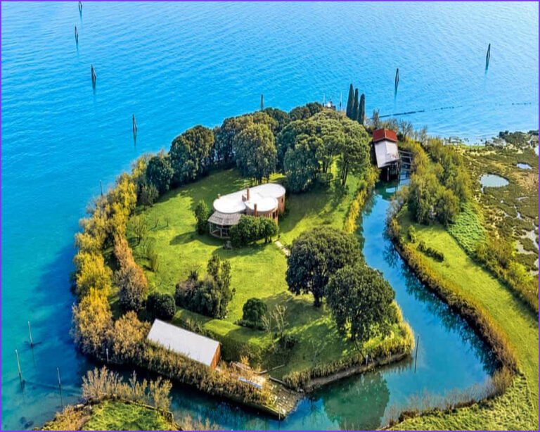 Venetian Island of Crevan and Its Napoleonic Fort Go Up for Sale