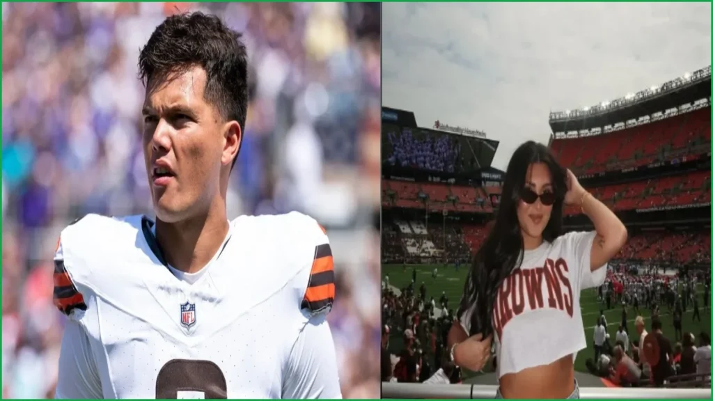 Zo Gabriel Visits Husband Dillon at Browns Training Camp
