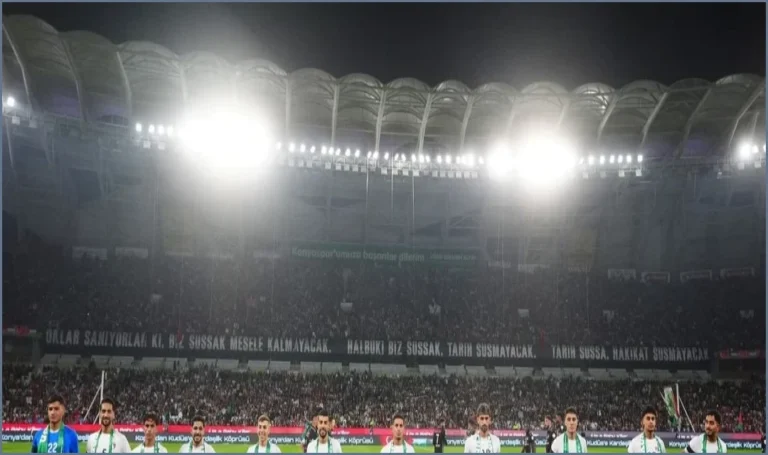 Erdogan Lauds Türkiye-Palestine Solidarity After Friendly Football Match
