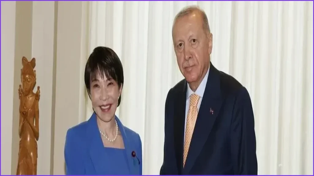 Erdogan Meets Japanese Prime Minister on UNGA Sidelines