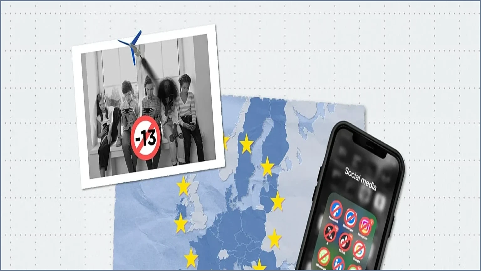 Europeans Divided on Proposed KIDS Act Social Media Ban