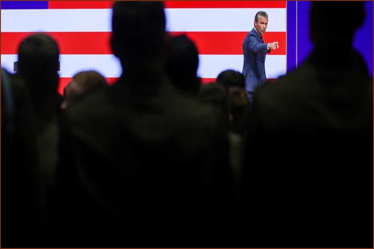 Hegseth Announces 20% Cut to Senior US Military Leadership