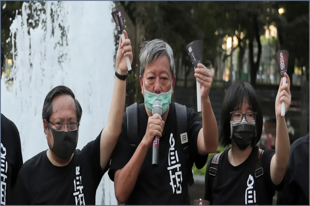 Hong Kong Sentences Three Tiananmen Vigil Organizers to Prison