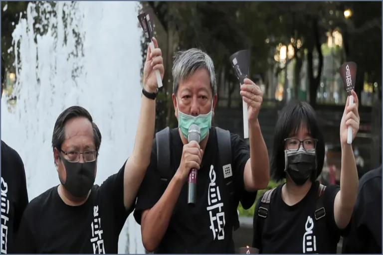 Hong Kong Sentences Three Tiananmen Vigil Organizers to Prison