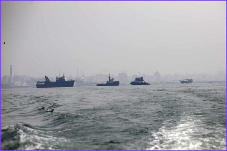 Iran Claims Attacks on 10 Ships Near Strait of Hormuz