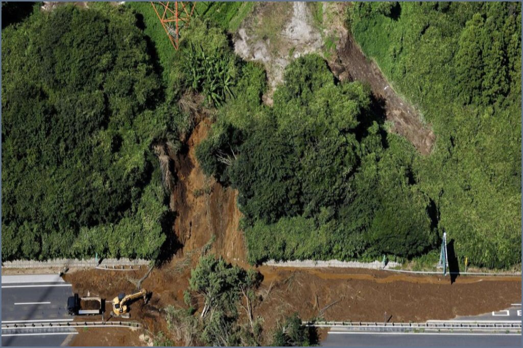 Japan Issues Highest-Level Landslide Warning for Niijima Island