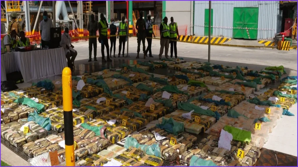 Kenya Destroys $63 Million Methamphetamine Haul Intercepted at Sea