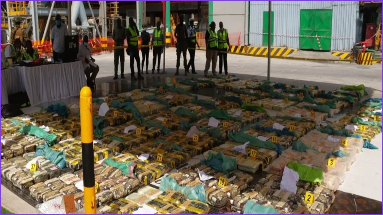 Kenya Destroys $63 Million Methamphetamine Haul Intercepted at Sea