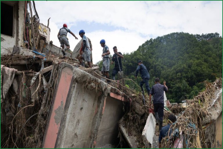 Nepal-China Border Flood Death Toll Reaches 1,385