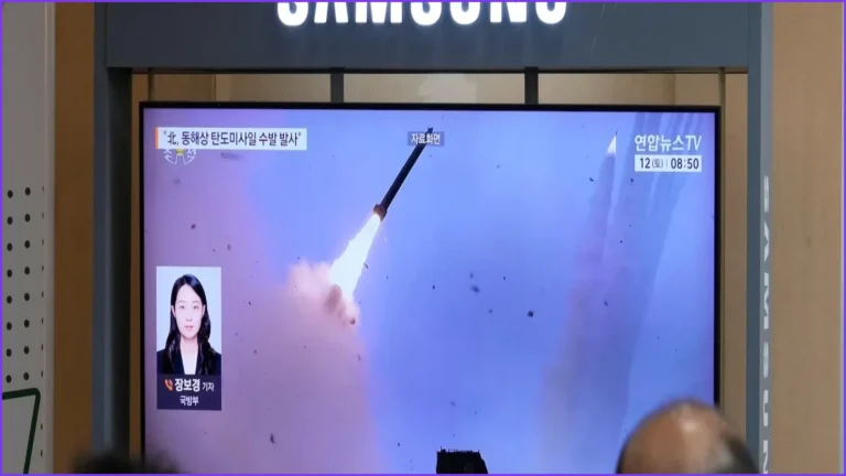 North Korea Launches Ballistic Missiles Following Trilateral Military Drill