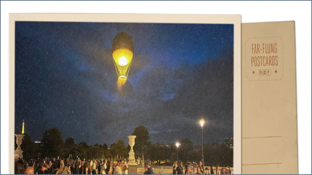 Paris 2024 Olympic Cauldron Continues Nightly Sky Appearances