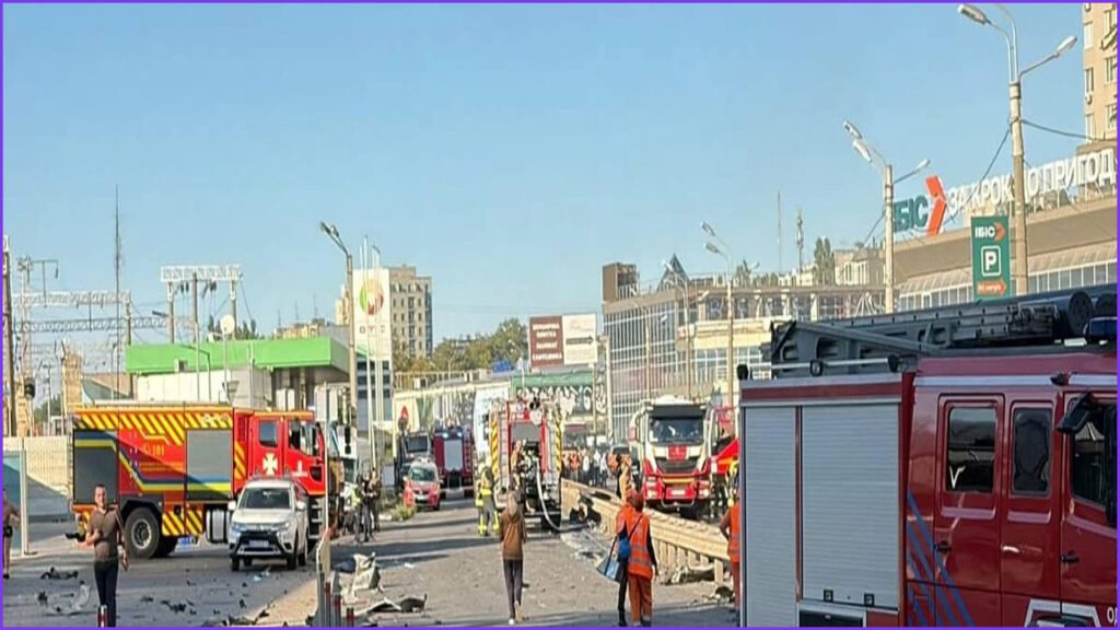 Russia Launches Missile Attacks on Kyiv and Kharkiv
