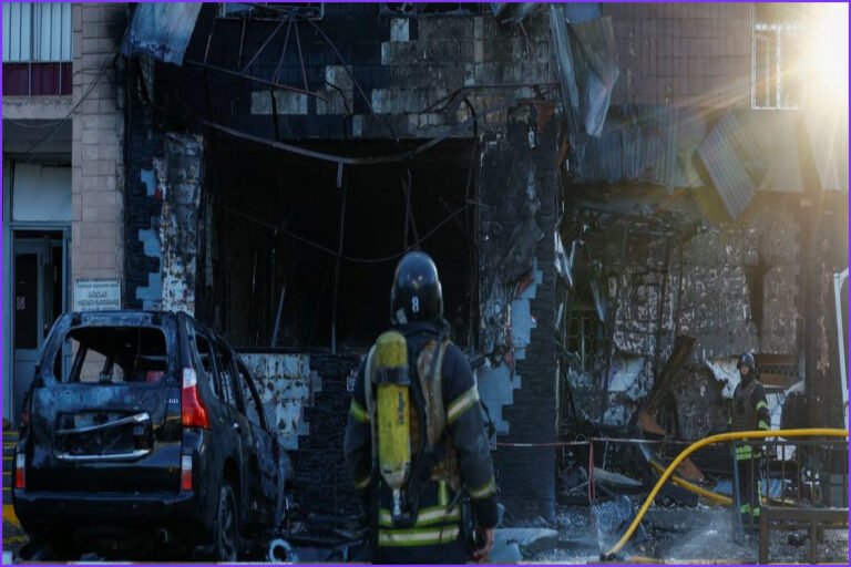 Russian Strikes Kill Two in Kiev; Ukraine Hits Voronezh