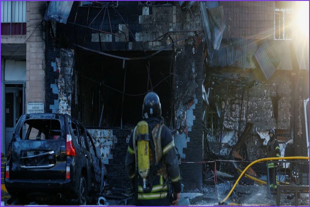 Russian Strikes Kill Two in Kiev; Ukraine Hits Voronezh