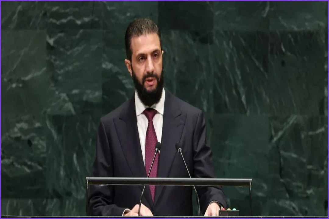 Syrian President Al Sharaa Affirms Golan Heights as Syrian Territory at UN