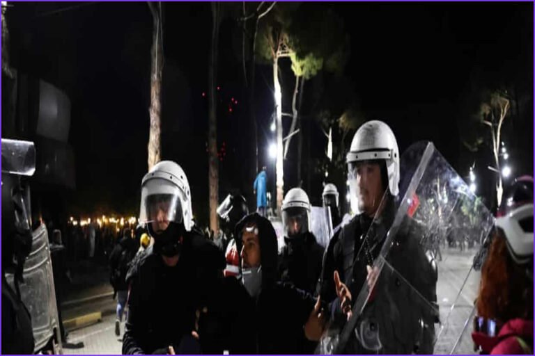 Albania Imposes $6,000 Fines on Protesters in Violent Crowds